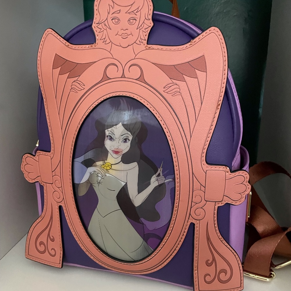 Loungefly X LASR Disney Little Mermaid Ursula & Vanessa Lenticular Backpack